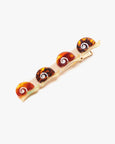 Winona Irene - Barrette Hair Clip - Escargot