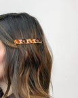 Winona Irene - Barrette Hair Clip - Escargot