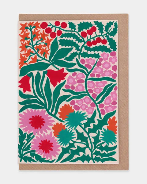 Evermade - Christmas Flowers Card