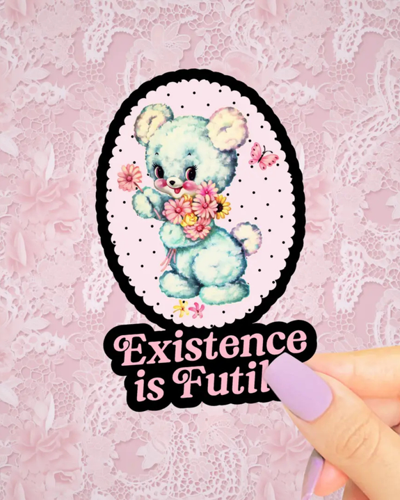 Pretty Toxic Stickers - Existence Is Futile