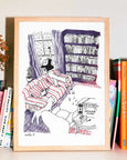 KIBLIND Atelier - Émilie Tronche - Samuel - Eye in the Sky - A3 Poster (with stickers)