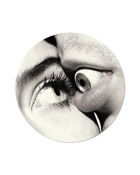 Apply Stickers - Metallic Eyes By Toiletpaper - Die-Cut Sticker