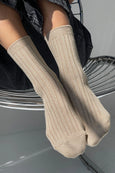 Le Bon Shoppe - Her Socks Lurex - Ash