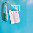 Found Image Press - Poodle with Orchid Magnet