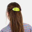Chunks - Oval Barrette - Lime