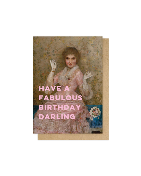 East End Prints - Fabulous Birthday Greetings Card