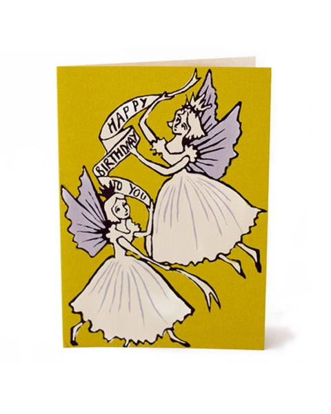 Cambridge Imprint - Birthday Fairies Card