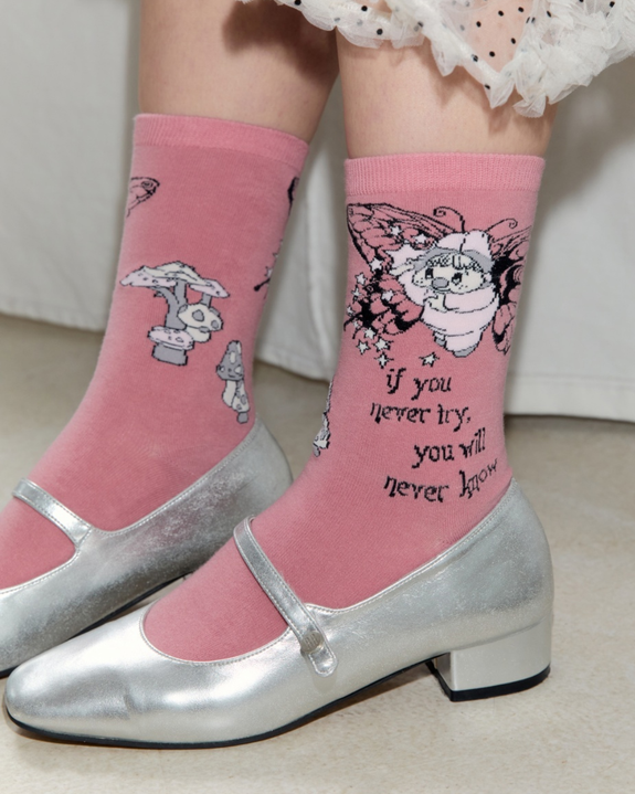 Socks Appeal x Hannah-Michelle Bayley - Butterfly Fairy Magic Socks