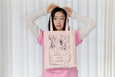 Socks Appeal x Hannah-Michelle Bayley - Fairy Magic Pink Tote Bag