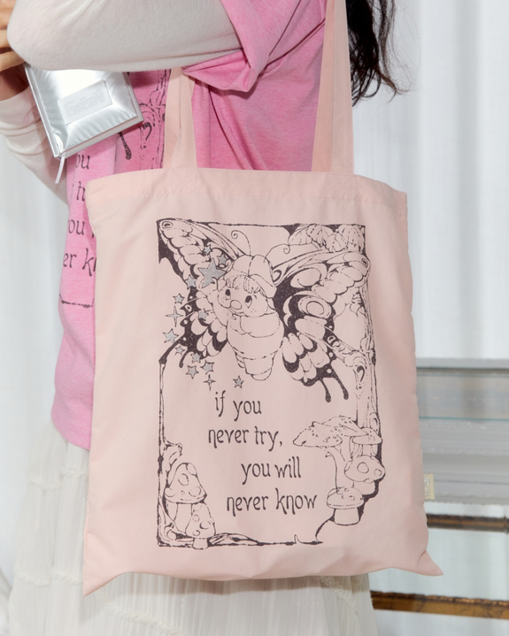 Socks Appeal x Hannah-Michelle Bayley - Fairy Magic Pink Tote Bag