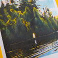 KIBLIND Atelier - Clément Thoby - Falcon Lake - A3 Poster