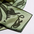 Winona Irene - Printed Silk Scarf - Familiar
