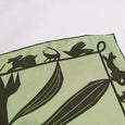 Winona Irene - Printed Silk Scarf - Familiar