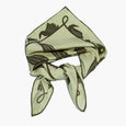 Winona Irene - Printed Silk Scarf - Familiar