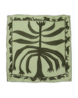 Winona Irene - Printed Silk Scarf - Familiar