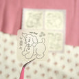 Rodeo Embroidery - Mini Clear Vinyl Sticker Sheet - Farmyard Friends