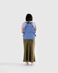Baggu - Large Nylon Backpack - Pansy Blue