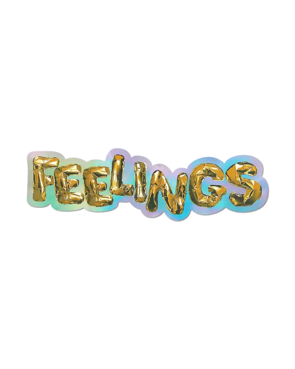 Apply Stickers - Feelings By Joel Mesler - Die-Cut Sticker