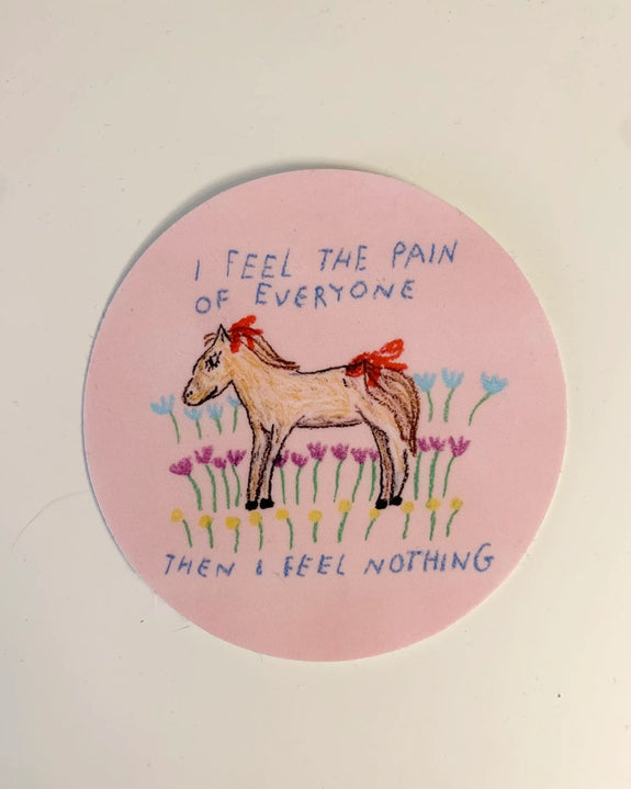Sandwitch Shop - Feel the Pain Sticker