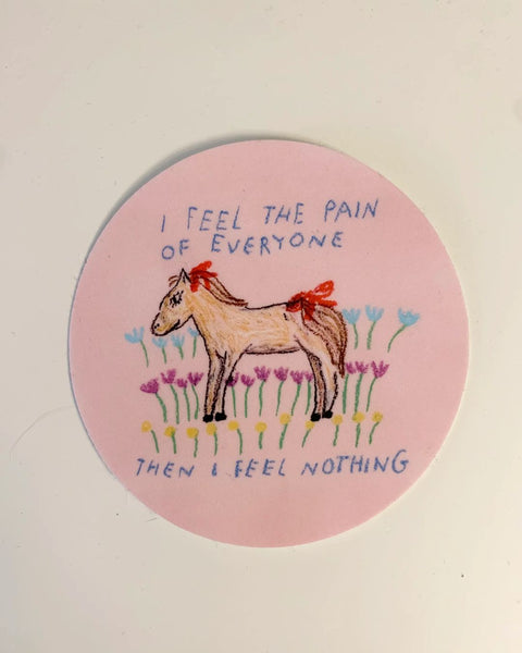 Sandwitch Shop - Feel the Pain Sticker