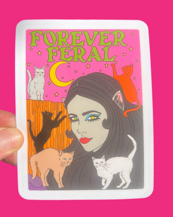Astral Weekend - Forever Feral Sticker