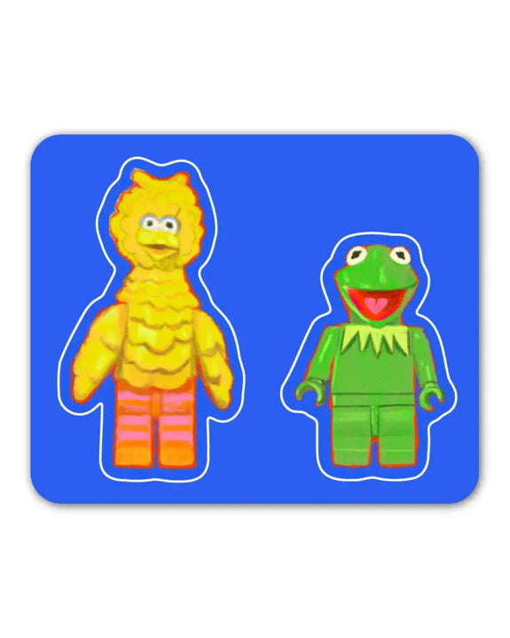 Rags AF - Figures! Sticker Sheet