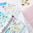 KING JIM - OTONA Sticker File Binder - Blue
