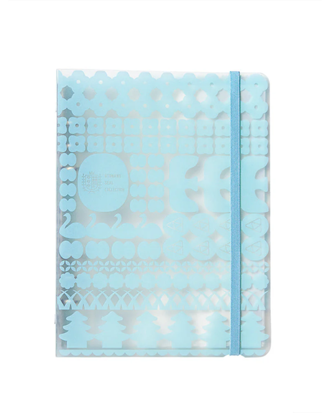 KING JIM - OTONA Sticker File Binder - Blue
