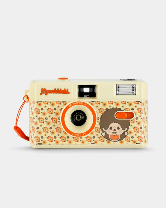 Retrospekt - Monchhichi FC-11 35mm Film Camera - Retro Flowers
