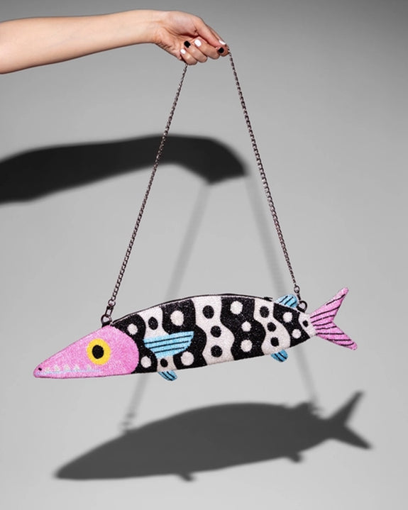 Gentle Thrills - Fish Baguette Purse