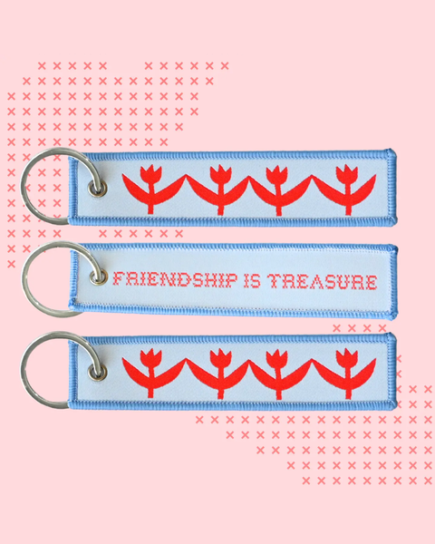 Riley Grae - Friendship Is Treasure - Keychain