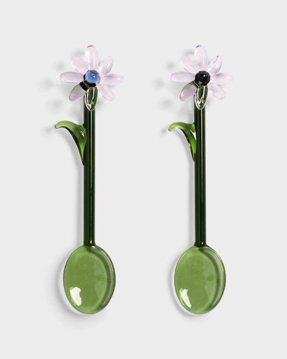 &Klevering - Flora Pink Spoon set of 2