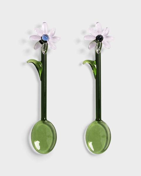 &Klevering - Flora Pink Spoon set of 2