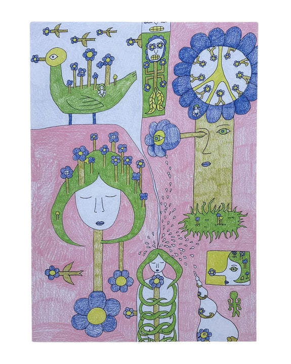 Aaronsworld94 - A3 Print - Flowers