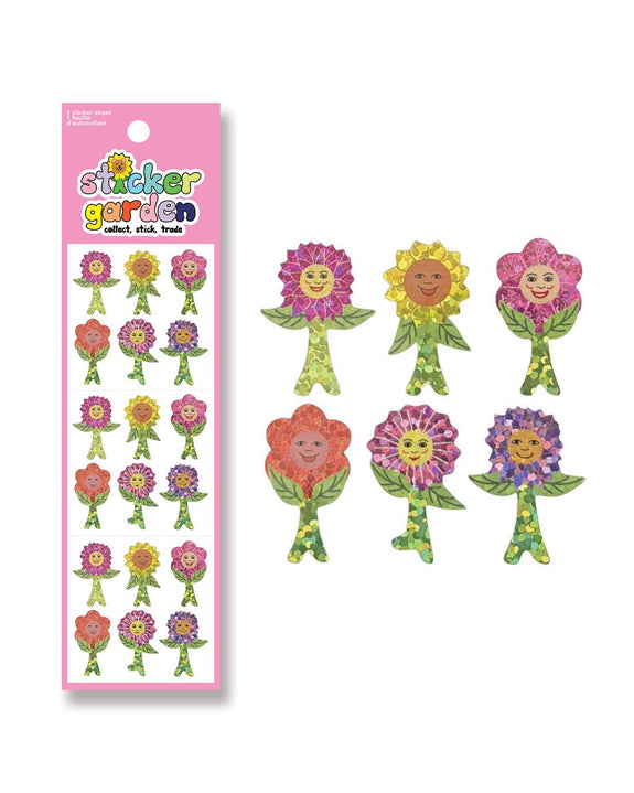 Sticker Garden - Sparkle Flower Power Stickers
