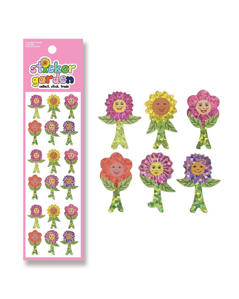 Sticker Garden - Sparkle Flower Power Stickers