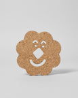 Wrap - Cork Trivet - Flower Face