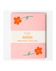 Bromstad Printing Co. - Risograph Small Notepad - Flower Pair