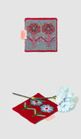 MOHS - Wool Coaster Drawing Edition - 04 FLOWERS