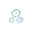 KING JIM - KORI JIRUSHI - Stamp - Tiny Flowers 2