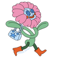Maddie Fischer - Fashion Flower Sticker