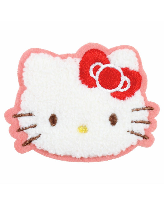 Sanrio - Stick on Fluffy Patch - Hello Kitty