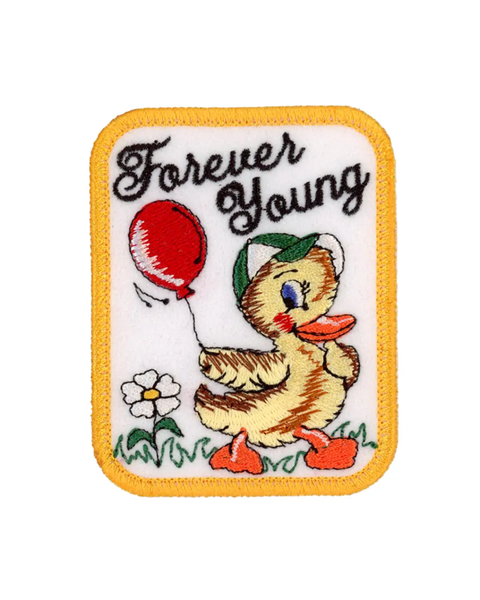 Patch Ya Later - Forever Young - Embroidered Patch