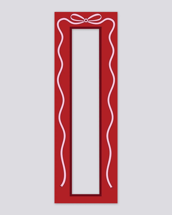 Have A Nice Day - Magnetic Vintage Photobooth Frame - With A Bow