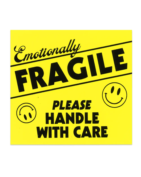 Patch Ya Later - Emotionally Fragile Sticker