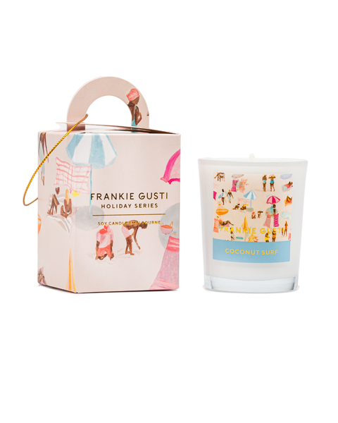 Frankie Gusti - Holiday Series Ornament - Coconut Surf - Janey Forbes