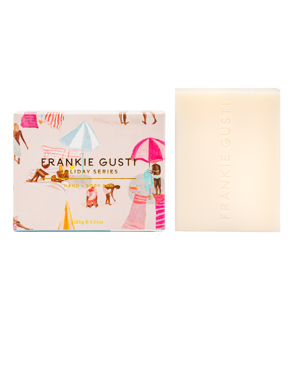 Frankie Gusti - Holiday Series Hand + Body Bar - Coconut Surf