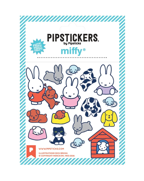 Pipsticks - Miffy and Furry Friends Sticker Sheet