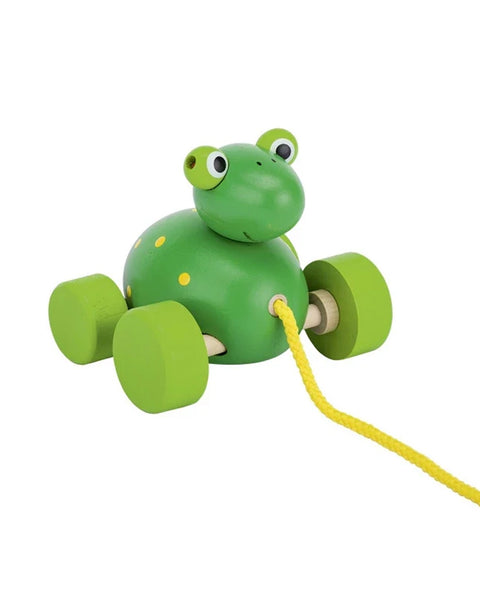 Goki - Frog Pull-Along Animal - Frodoh