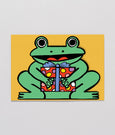 Wrap - Frog with Mini Card Kid's Greetings Card